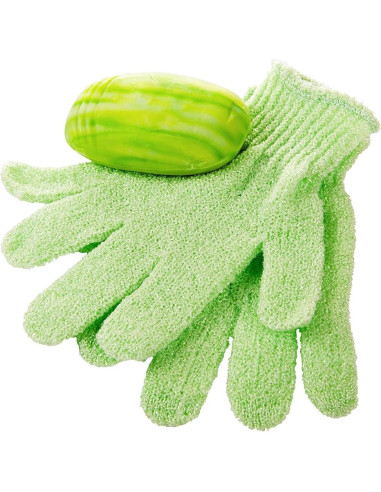 Guantes Exfoliantes Linda - Paquete de 4, Talla Única