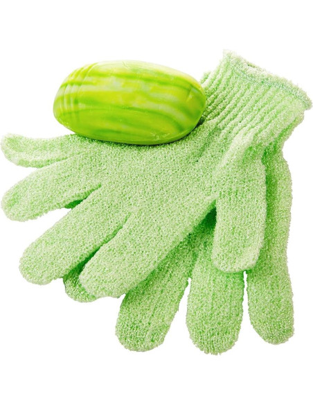 Guantes Exfoliantes Linda - Paquete de 4, Talla Única