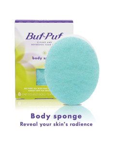 Esponja Corporal Buf-Puf Exfoliante 1 Cuenta 9.66x3.33cm