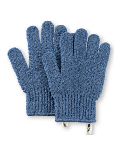 Guantes Exfoliantes MainBasics - Ducha Nylon Textura Pesada