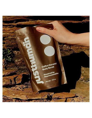 Exfoliante Corporal de Café Caramelo Justhuman 250g