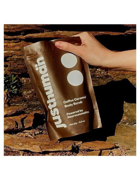 Exfoliante Corporal de Café Caramelo Justhuman 250g
