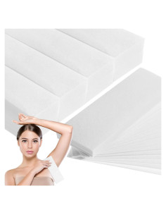 Tiras de Cera No Tejidas Lemecima 1000 Pcs 7x20 cm