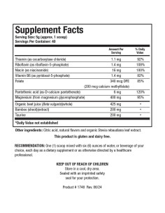 Biotics Research Acti-Mag Plus Magnesio en Polvo 400mg 200g 2