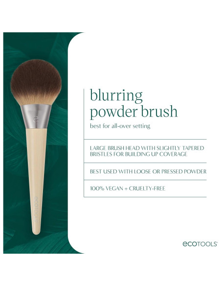 Brocha de Maquillaje EcoTools para Polvo Difuminador 22,56 cm
