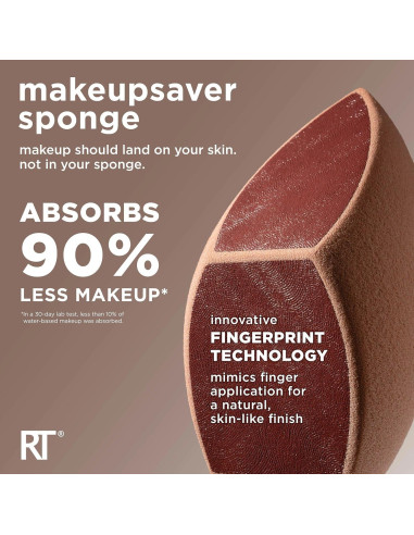 Set de Brochas y Esponjas Makeupsaver Real Techniques 3 Piezas