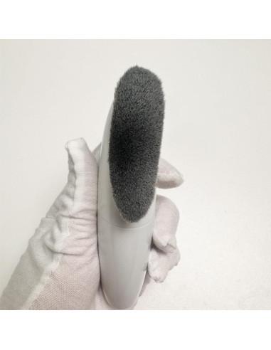 Pincel Kabuki de Base Coshine Blanco Alta Densidad