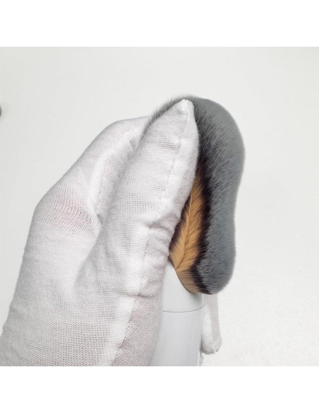 Pincel Kabuki de Base Coshine Blanco Alta Densidad