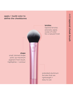 Brocha de Maquillaje Tapered Real Techniques para Rubor 2
