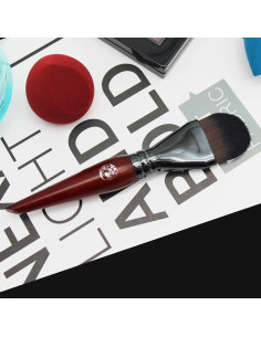 Brocha de Maquillaje ENERGY HF01 Vegana Cerdas Suaves 2