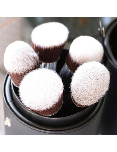 Brocha de Rubor Angulada Beauty Junkees - Cerdas Sintéticas