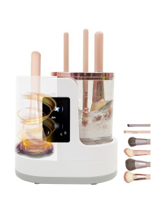 Limpiador de Brochas Eléctrico ALYBIT con Secador y Temporizador