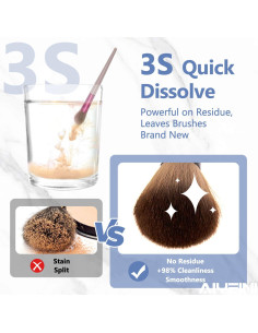 Limpiador de Brochas Alyfini 300 ml + Cuenca Plegable 2