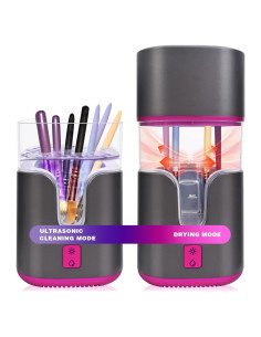 Limpiador de Brochas de Maquillaje Eléctrico Xiamen 2 en 1