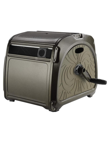 Carrete de Manguera Giraffe Tools SW5 Metal 150 pies Verde