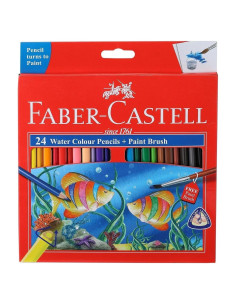 Lápices de Acuarela Faber-Castell 24 Colores Premium