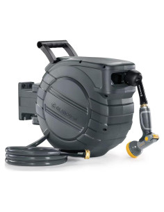Carrete de Manguera de Jardín GLAHODEN 19,05 m Automático