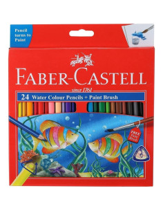 Lápices de Acuarela Faber-Castell 24 Colores Premium 2