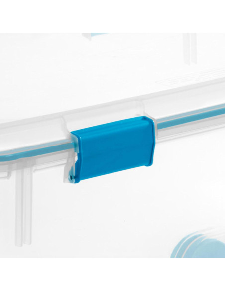 Caja de Almacenamiento Sterilite 120 Qt con Ruedas y Tapa