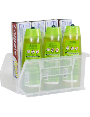 Bins de Almacenamiento Apilables Akro-Mils 30230, 12 Piezas