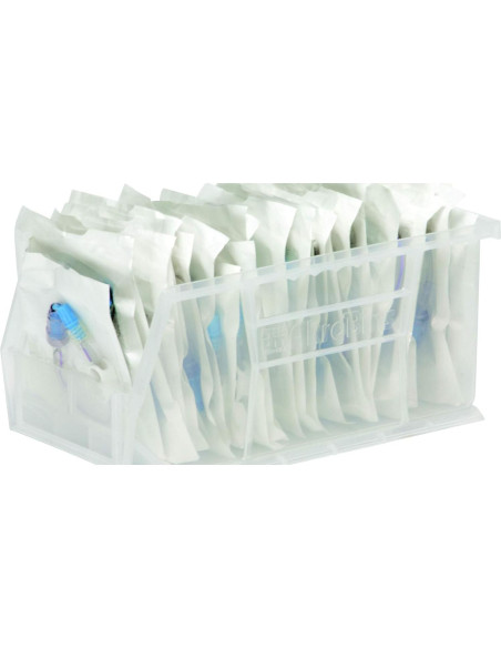 Bins de Almacenamiento Apilables Akro-Mils 30230, 12 Piezas