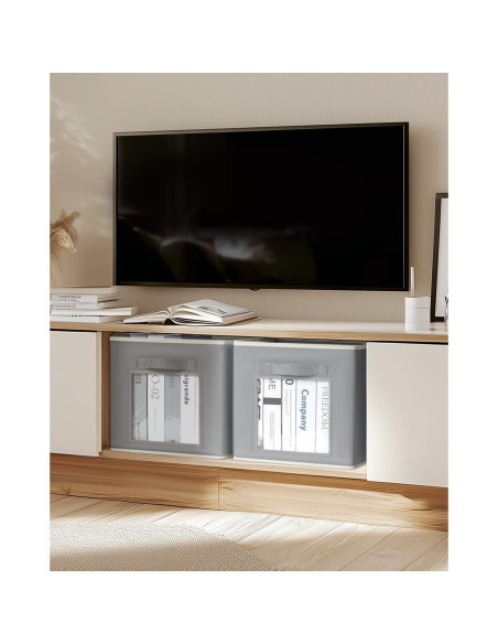 Cestas de Almacenamiento Homsorout 26,9x26,9x26,9 cm Juego de 6 Cestas de Almacenamiento Homsorout 26,9x26,9x26,9 cm Juego de 6