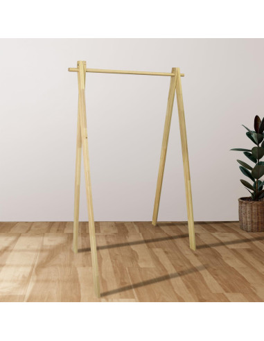 Perchero de Madera Casual Home Plegable 152 cm Natural