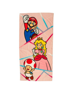 Toalla de Playa Franco Super Mario Chica 147x71 cm Algodón