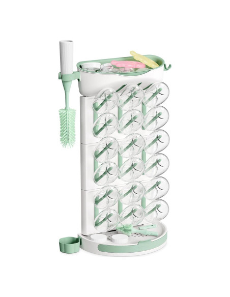 Estante Secado Botellas Momcozy DK01 para 18 Botellas