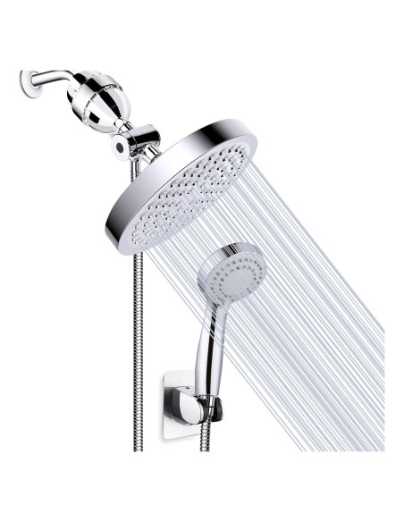 Cabezal de Ducha Filtrado Taiker YL-FSH, Alta Presión 60 cm