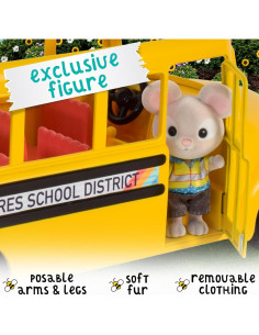 Autobús Escolar Sunshine con Luces y Sonidos - 2 Piezas 2