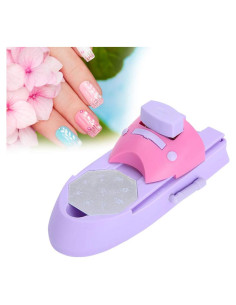 Máquina de Impresión de Uñas Glam Nail Stamper con 6 Plantillas