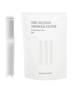 Filtro de Ducha SecondShower Vitamina C 3 Piezas 99% Cloro