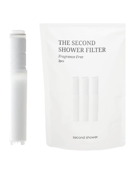 Filtro de Ducha SecondShower Vitamina C 3 Piezas 99% Cloro