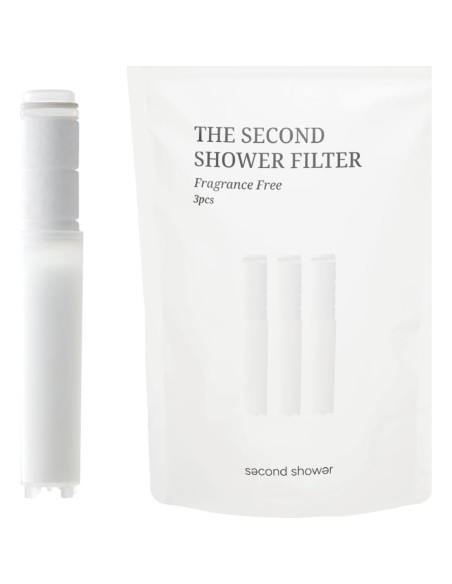 Filtro de Ducha SecondShower Vitamina C 3 Piezas 99% Cloro