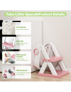 Escalera de Entrenamiento para Inodoro COOSEYA Bear 2 Escalones 2