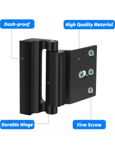 Cerradura de Seguridad Fcicarn para Puerta Interior 7,62 cm 2