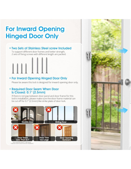 Cerradura de Refuerzo AST para Puerta Interior Plata Mate Cerradura de Refuerzo AST para Puerta Interior Plata Mate