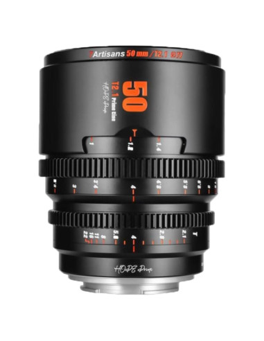Lente de Cine 7artisans T2.1 50mm para Fuji X APS-C