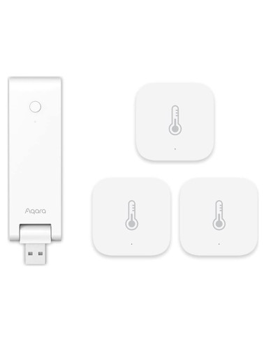 Hub Inteligente Aqara E1 Plus con Sensor de Temperatura y Humedad
