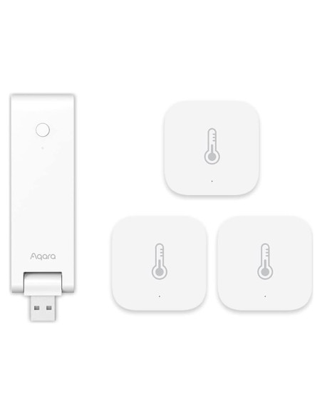 Hub Inteligente Aqara E1 Plus con Sensor de Temperatura y Humedad