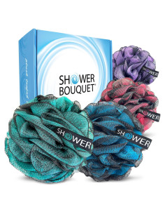 Juego de Baño RH Bath & Beauty 4 Esponjas Lufa XL Carbón