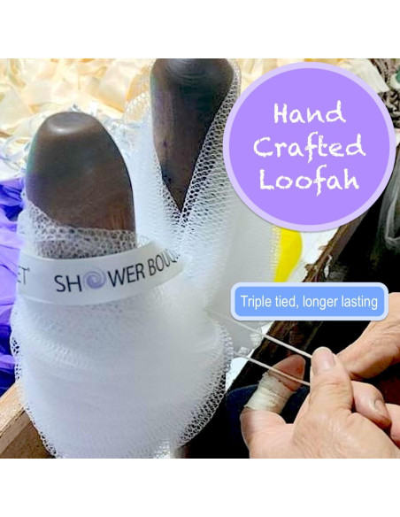 Juego de Baño RH Bath & Beauty 4 Esponjas Lufa XL Carbón