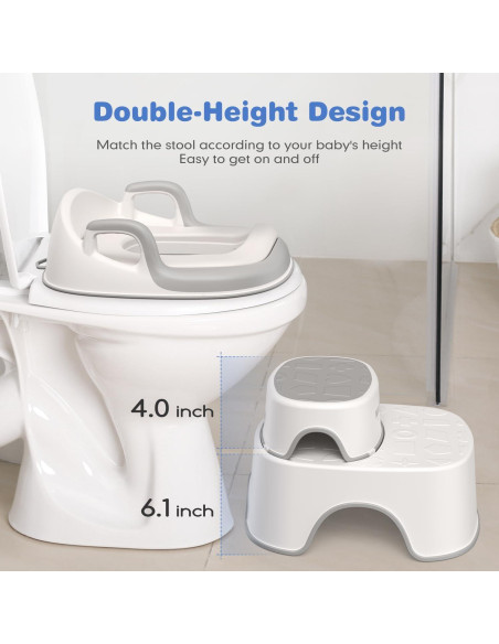 Asiento de Entrenamiento para Inodoro Maliton con Escalón