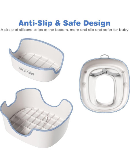 Asiento de Entrenamiento para Inodoro Maliton con Escalón