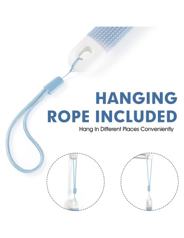 Esfregador de Espalda Antideslizante Backsi 43 cm Azul