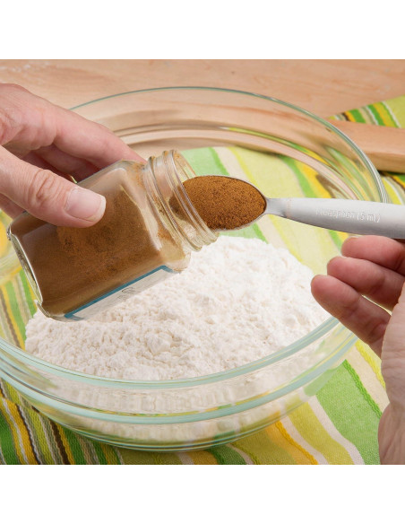 Juego de Cucharas Medidoras Acero Inoxidable Spring Chef 7 Pzas