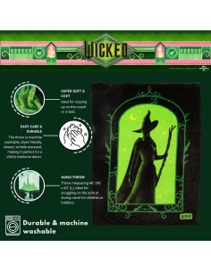 Manta Franco Wicked Born Wicked 116x152 cm Micro Raschel 2