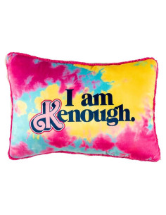 Almohada Decorativa Sherpa Franco Barbie I Am Kenough 50 cm