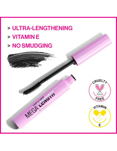 Máscara Alargadora Wet n Wild Mega Length - Negro Intenso 2